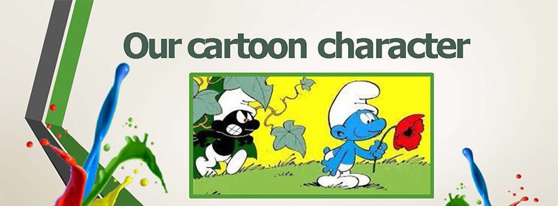 our cartoon character