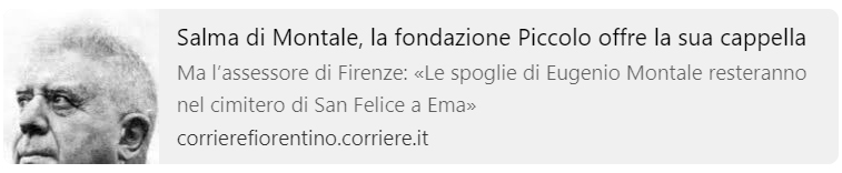 Salma di montale - corrierefiorentino.corriere.it