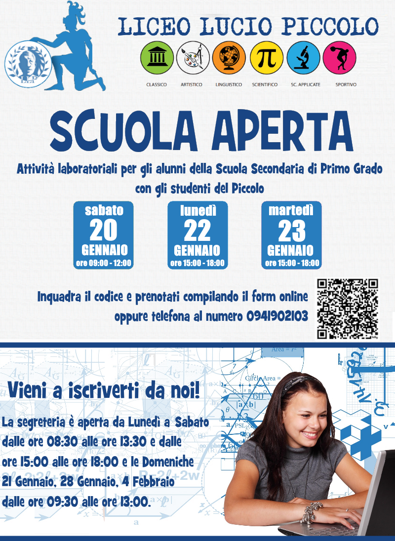 Scuola Aperta - Attività laboratoriali per gli alunni della Scuola Secondaria di Primo Grado con gli studenti del Piccolo